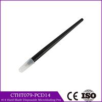 Disposable EO Gas Sterilized 3D Permanent Makeup Microblading Pen #14 Hard Blade