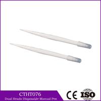 Double Heads Disposable Manual Pen Eyebrow Microblading Pen Sterilized by EO Gas