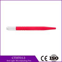 Red Microblading Manual Pen Semi Permanent Makeup Hand Tool for Hairstoking