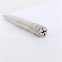 Stainless Steel Autoclavable Permanent Makeup Tools Heavy Silver Eyebrow Tattoo Pen 60 G