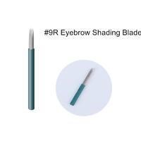 Popular Microblading Needle Green 9 R Blade For Eyebrow Microblading Shading