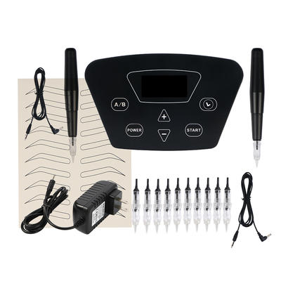 Factory Supplier Low Noise OEM Black Pearl Permanent Makeup Machine for Eyebrows, Eyeliner, Lips
