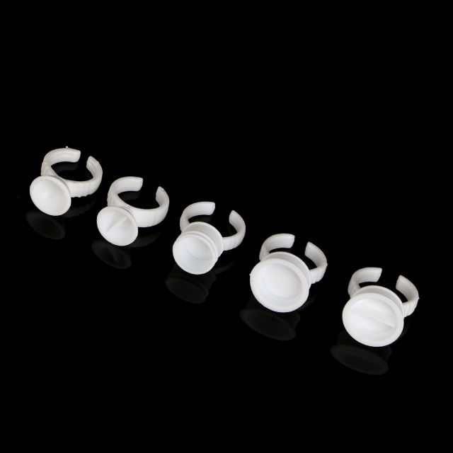 Factory Supplier Disposable Plastic Tattoo Ring Cup Permanent Makeup Pigment Ink Cup