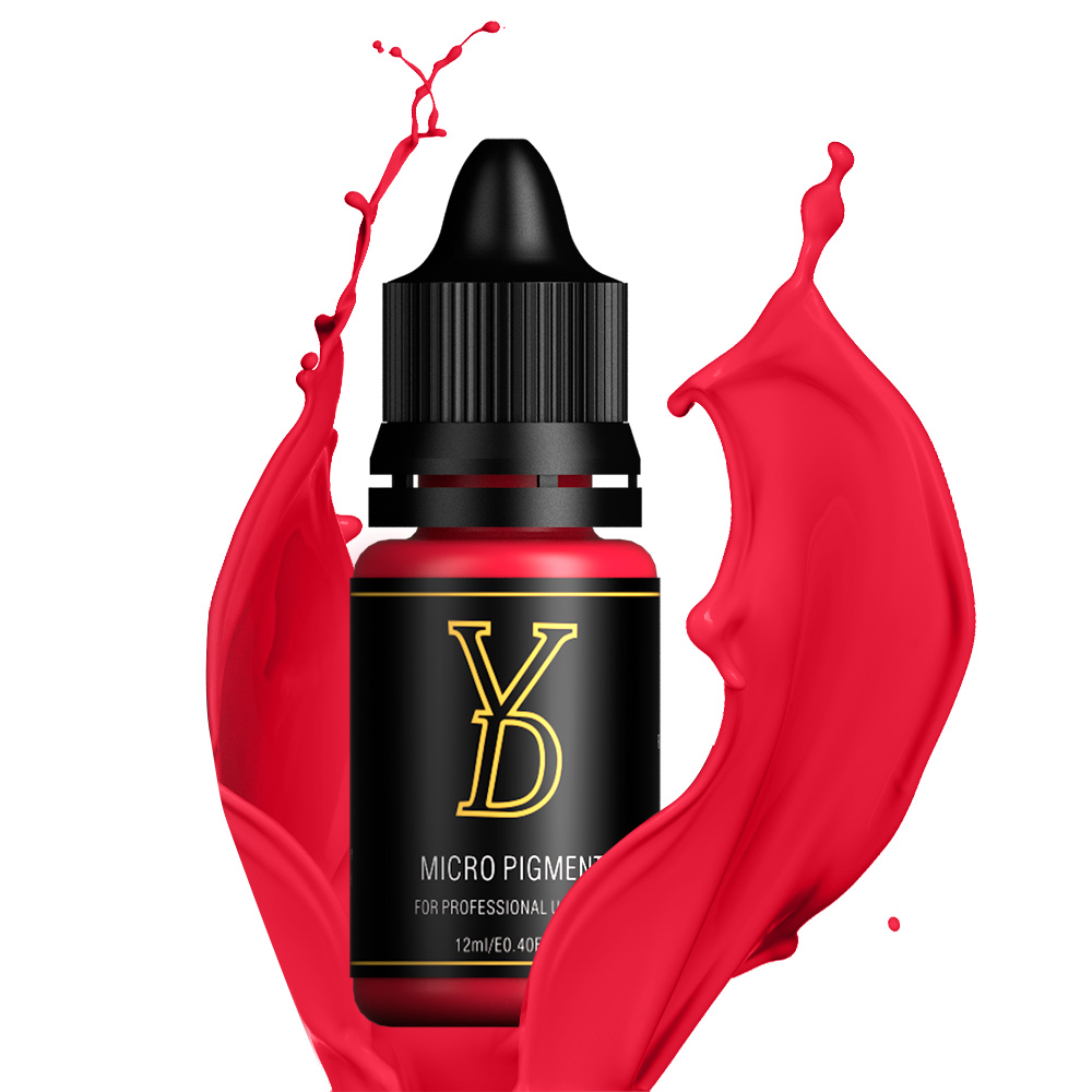 New Arrival YD Liquid Pigment Peach Lip Ink Pure Plant Microigmentation for Permanent Makeup Machine