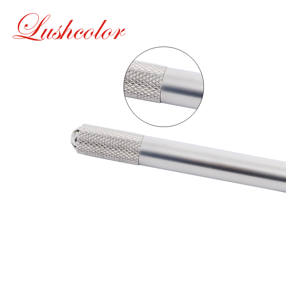 Microblading Sliver 304 Stainless Steel Autoclavable Manual Pen For Perfect Brows