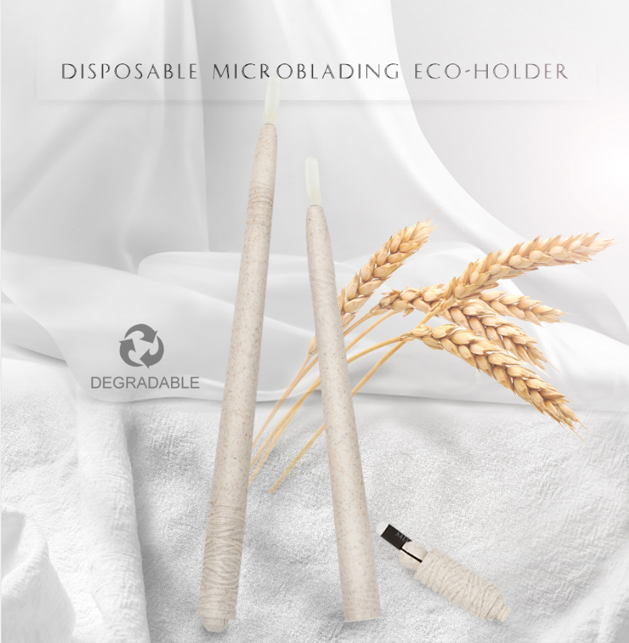 2019 New Bio Degradable Disposable Microblading Eco-Holder LUSHCOLOR Microblading Factory